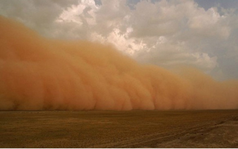 敦煌市將出現(xiàn)大風沙塵、降雪天氣過程，請注意防范！